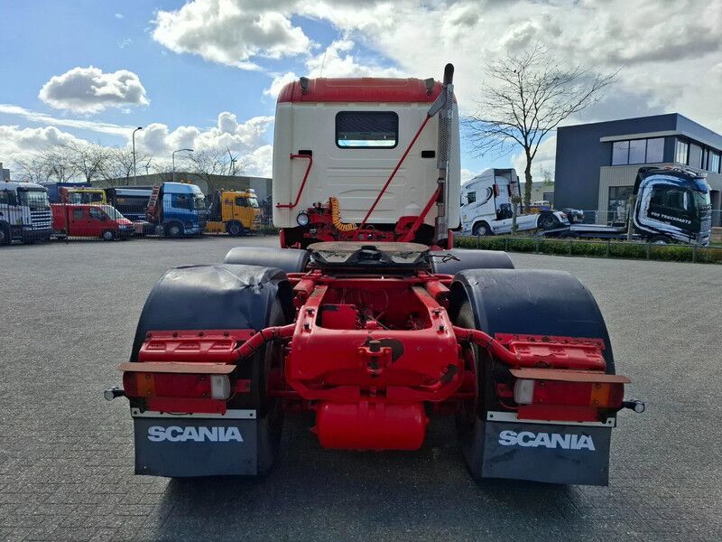 Scania T144-460 / 6X4 / RETARDER / 2XBIG AXLE / HYDRAULICS / FULL STEEL / DRUM BRAKES / ONLY:450014 KM / EURO-2 / 2001 - Cabeza tractora: foto 4 Scania T144-460 / 6X4 / RETARDER / 2XBIG AXLE / HYDRAULICS / FULL STEEL / DRUM BRAKES / ONLY:450014 KM / EURO-2 / 2001 - Cabeza tractora: foto 4
