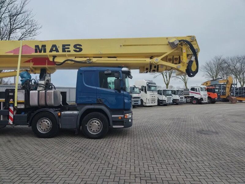 Scania P450 / 10X4 / RETARDER / PALFINGER P900 / 90 METER HEIGHT / ONLY:87832 KM / 2XBIG AXLE / EURO-6 / 2016 - Camión: foto 4 Scania P450 / 10X4 / RETARDER / PALFINGER P900 / 90 METER HEIGHT / ONLY:87832 KM / 2XBIG AXLE / EURO-6 / 2016 - Camión: foto 4