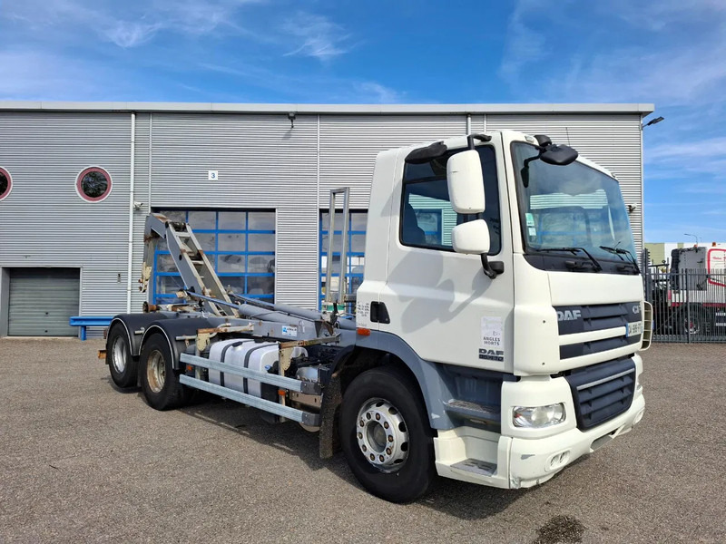 DAF CF85-410 / 6X2 / DEB / DALBY HOOK 15TON / AIRCO / ONLY:744381 KM / MANUAL / EURO-5 / 2012 - Multibasculante camión: foto 4 DAF CF85-410 / 6X2 / DEB / DALBY HOOK 15TON / AIRCO / ONLY:744381 KM / MANUAL / EURO-5 / 2012 - Multibasculante camión: foto 4