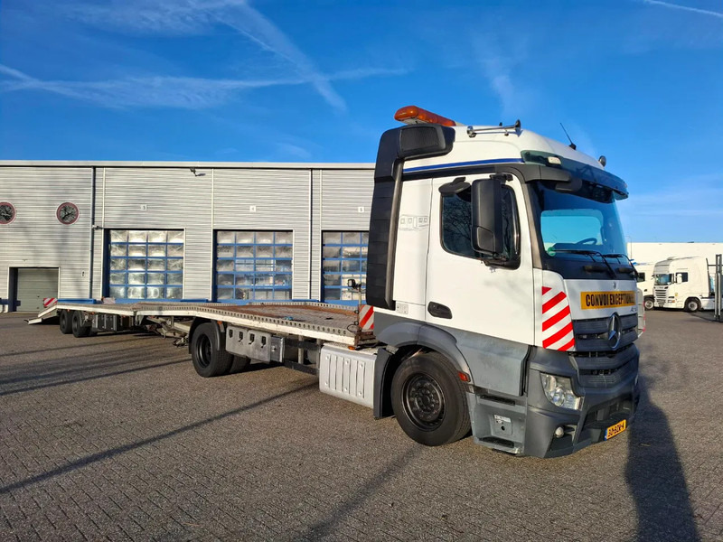 Mercedes-Benz Actros 1842 / NL TRUCK / CAR CARRIER COMBINATION / TUV: 11-12-2025 / 1XWINCH / FRANZ MERSCH / GALVANIZED / SMART TACHO / AUTOMAT - Portavehículos camión: foto 2 Mercedes-Benz Actros 1842 / NL TRUCK / CAR CARRIER COMBINATION / TUV: 11-12-2025 / 1XWINCH / FRANZ MERSCH / GALVANIZED / SMART TACHO / AUTOMAT - Portavehículos camión: foto 2