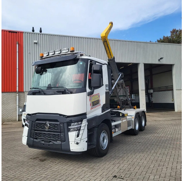 Renault C440 / ENGINE RUNNING / !! ONLY:8701 KM !! / 6X4 / BIG AXLE / PALFINGER 20TON HOOK / GEN2 V2 TACHO / AUTOMATIC / EURO-6 / 2025 - Multibasculante camión: foto 1 Renault C440 / ENGINE RUNNING / !! ONLY:8701 KM !! / 6X4 / BIG AXLE / PALFINGER 20TON HOOK / GEN2 V2 TACHO / AUTOMATIC / EURO-6 / 2025 - Multibasculante camión: foto 1