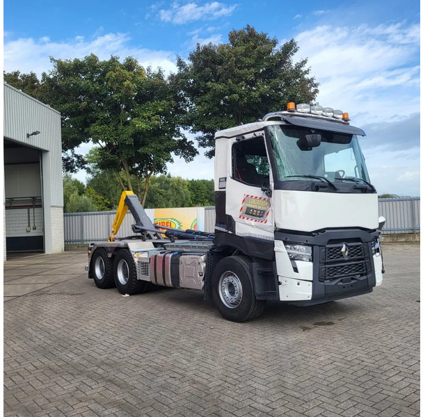 Renault C440 / ENGINE RUNNING / !! ONLY:8701 KM !! / 6X4 / BIG AXLE / PALFINGER 20TON HOOK / GEN2 V2 TACHO / AUTOMATIC / EURO-6 / 2025 - Multibasculante camión: foto 4 Renault C440 / ENGINE RUNNING / !! ONLY:8701 KM !! / 6X4 / BIG AXLE / PALFINGER 20TON HOOK / GEN2 V2 TACHO / AUTOMATIC / EURO-6 / 2025 - Multibasculante camión: foto 4