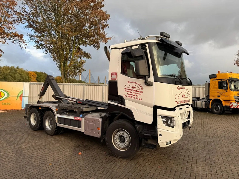 Renault C480 / ENGINE RUNNING / 6X4 / HIAB 21TON HOOKLIFT / ONLY:146334 KM / AUTOMATIC / EURO-6 / 2020 - Multibasculante camión: foto 4 Renault C480 / ENGINE RUNNING / 6X4 / HIAB 21TON HOOKLIFT / ONLY:146334 KM / AUTOMATIC / EURO-6 / 2020 - Multibasculante camión: foto 4