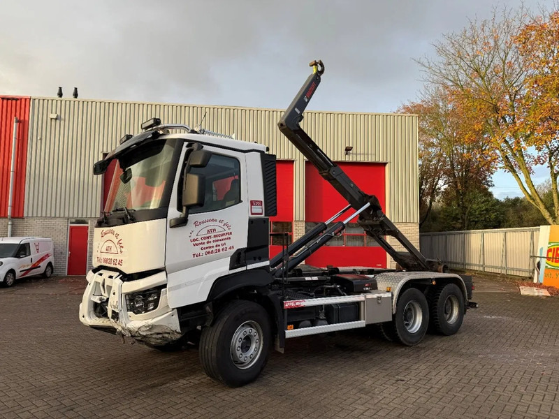 Renault C480 / ENGINE RUNNING / 6X4 / HIAB 21TON HOOKLIFT / ONLY:146334 KM / AUTOMATIC / EURO-6 / 2020 - Multibasculante camión: foto 1 Renault C480 / ENGINE RUNNING / 6X4 / HIAB 21TON HOOKLIFT / ONLY:146334 KM / AUTOMATIC / EURO-6 / 2020 - Multibasculante camión: foto 1