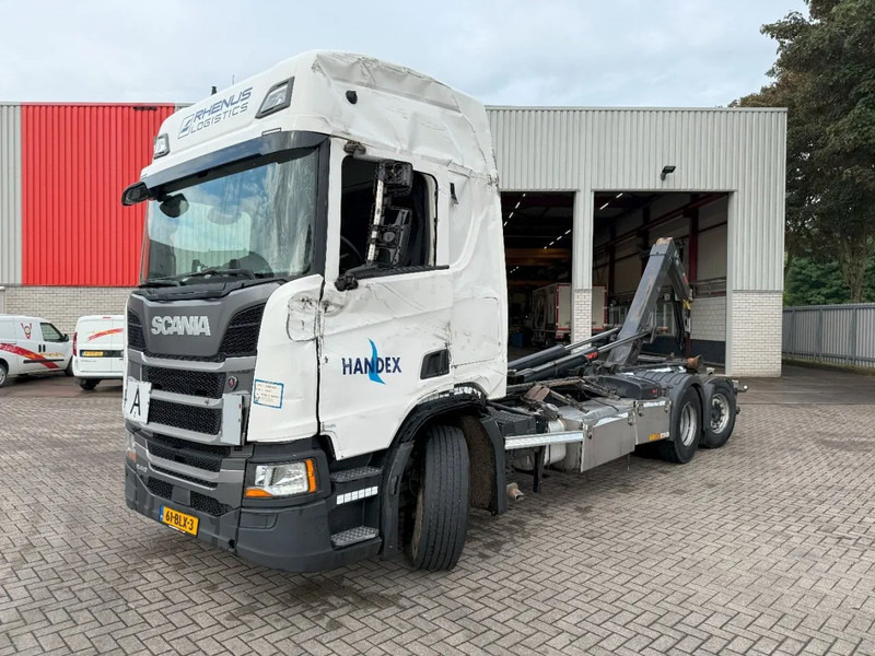 Scania NGS R410 / ENGINE RUNNING / RETARDER / LIFT+LENKACHSE / HIAB 21TON HOOK / NL TRUCK / FRIDGE / EURO-6 / 2019 - Multibasculante camión: foto 2 Scania NGS R410 / ENGINE RUNNING / RETARDER / LIFT+LENKACHSE / HIAB 21TON HOOK / NL TRUCK / FRIDGE / EURO-6 / 2019 - Multibasculante camión: foto 2