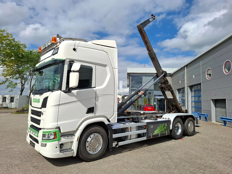 Scania NGS R500 / RETARDER / AJK HOOK 22 TON / LIFT+LENKACHSE / TUV:17-06-2026 / NAVI / LWDS / ALCOA / LEATHER / AUTOMATIC / EURO-6 / 2 - Multibasculante camión: foto 1 Scania NGS R500 / RETARDER / AJK HOOK 22 TON / LIFT+LENKACHSE / TUV:17-06-2026 / NAVI / LWDS / ALCOA / LEATHER / AUTOMATIC / EURO-6 / 2 - Multibasculante camión: foto 1