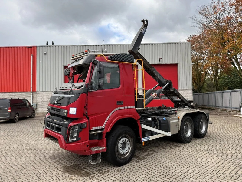 Volvo FMX4-500 / ENGINE RUNNING / VEB+ / 6X4 / BIG AXLE / AJK 20 TON HOOKLIFT / ONLY:276433 KM / AUTOMATIC / EURO-6 / 2020 - Multibasculante camión: foto 1 Volvo FMX4-500 / ENGINE RUNNING / VEB+ / 6X4 / BIG AXLE / AJK 20 TON HOOKLIFT / ONLY:276433 KM / AUTOMATIC / EURO-6 / 2020 - Multibasculante camión: foto 1
