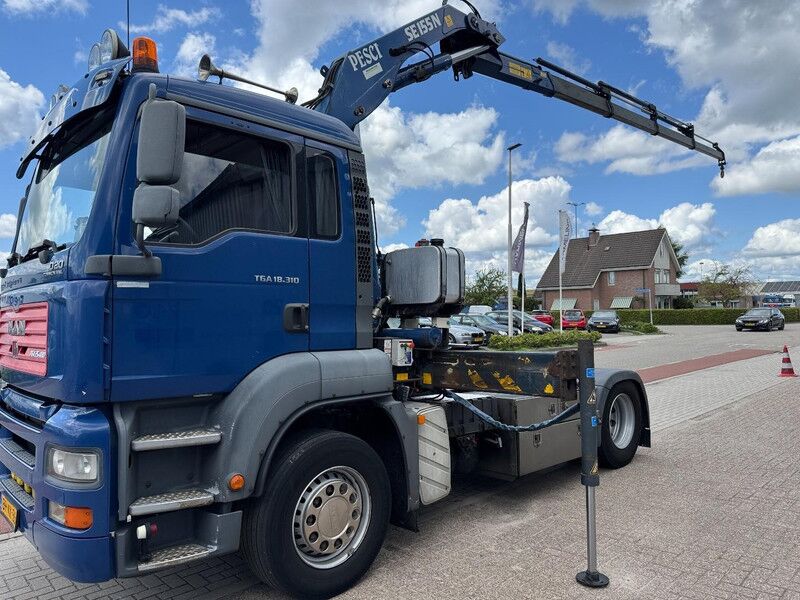 MAN TGA 18.310, Crane Pesci SE155N/4, Manual Kran, Grua, Grue, Kraan - Cabeza tractora: foto 5 MAN TGA 18.310, Crane Pesci SE155N/4, Manual Kran, Grua, Grue, Kraan - Cabeza tractora: foto 5