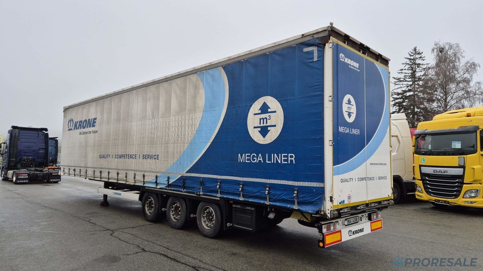 KRONE SD MEGA LINER - Semirremolque lona: foto 3 KRONE SD MEGA LINER - Semirremolque lona: foto 3