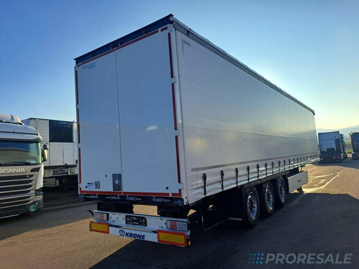 KRONE SD PROFI LINER + paletový koš 32 palet + 2 x zvedací náprava - Semirremolque lona: foto 3 KRONE SD PROFI LINER + paletový koš 32 palet + 2 x zvedací náprava - Semirremolque lona: foto 3