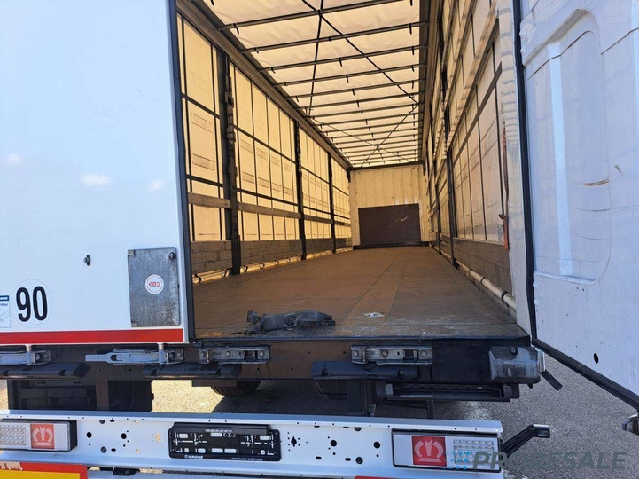 KRONE SD PROFI LINER + paletový koš 32 palet + 2 x zvedací náprava - Semirremolque lona: foto 5 KRONE SD PROFI LINER + paletový koš 32 palet + 2 x zvedací náprava - Semirremolque lona: foto 5