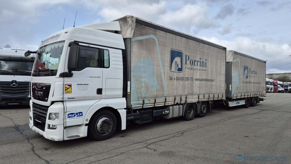 MAN TGX 24.460 6X2 EURO 6 Velkoobjemová souprava - prodejné jen s přívěsem FLIEGL - P0486Z - cena je za celou soupravu - Camión lona: foto 2 MAN TGX 24.460 6X2 EURO 6 Velkoobjemová souprava - prodejné jen s přívěsem FLIEGL - P0486Z - cena je za celou soupravu - Camión lona: foto 2