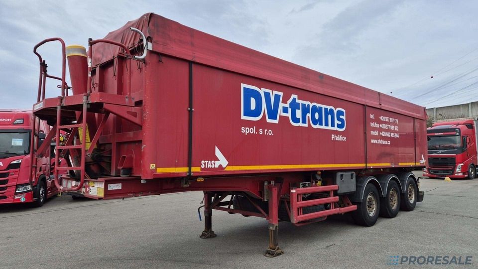 STAS SZ 336 K - sklápěč 50 m3 - Al / Al - Volquete semirremolque: foto 2 STAS SZ 336 K - sklápěč 50 m3 - Al / Al - Volquete semirremolque: foto 2