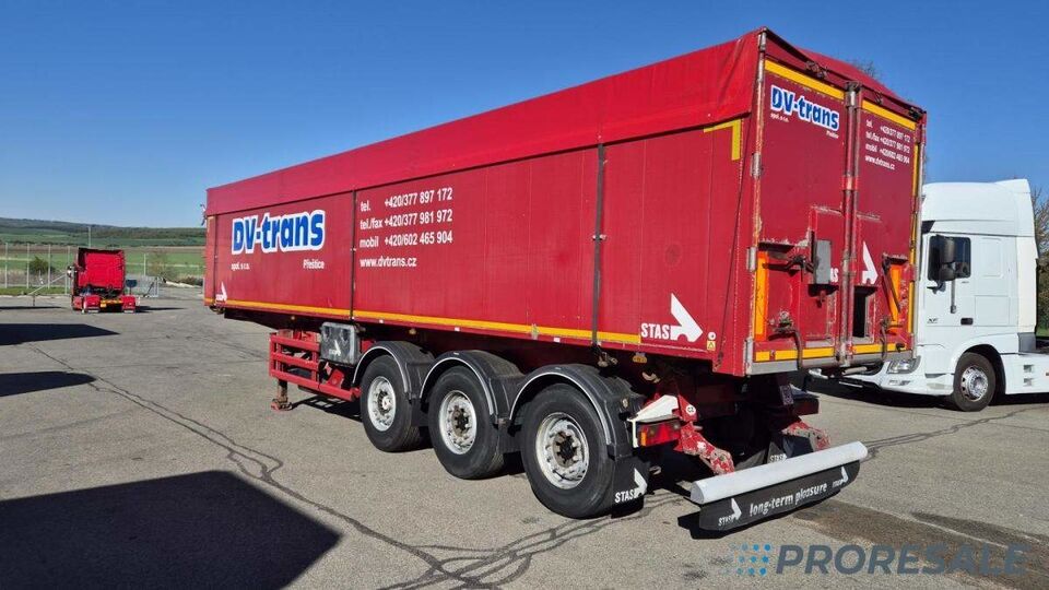 STAS SZ 336 K - sklápěč 50 m3 - Fe / Al - Volquete semirremolque: foto 4 STAS SZ 336 K - sklápěč 50 m3 - Fe / Al - Volquete semirremolque: foto 4