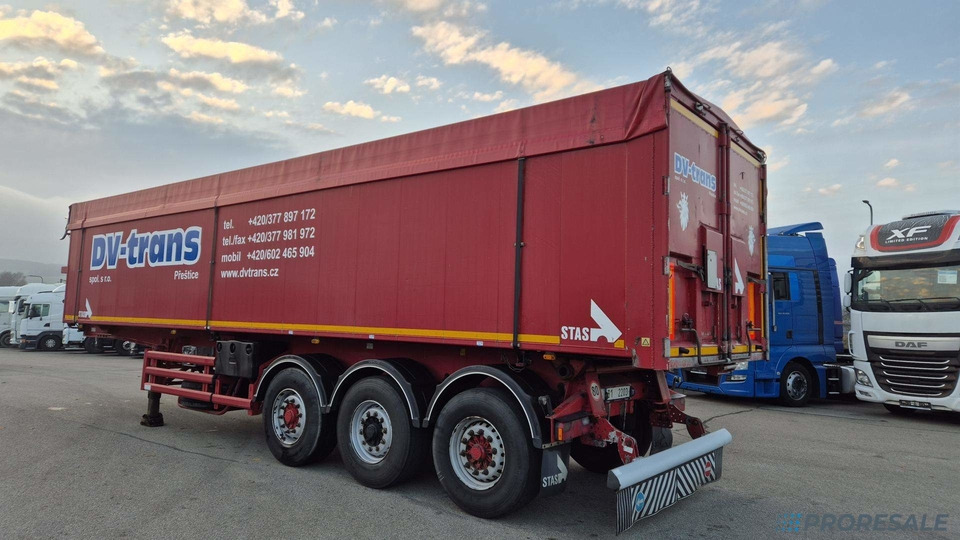 STAS SZ 336 K - sklápěč 52 m3 - Fe / Al - Volquete semirremolque: foto 4 STAS SZ 336 K - sklápěč 52 m3 - Fe / Al - Volquete semirremolque: foto 4