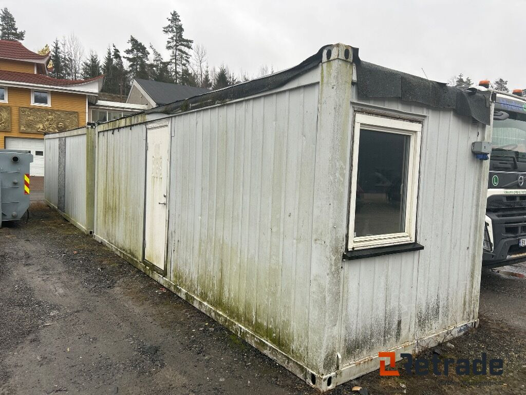 2 stk 20 fots brakker i aluminium (Rep objekt) - Equipo de construcción: foto 1 2 stk 20 fots brakker i aluminium (Rep objekt) - Equipo de construcción: foto 1