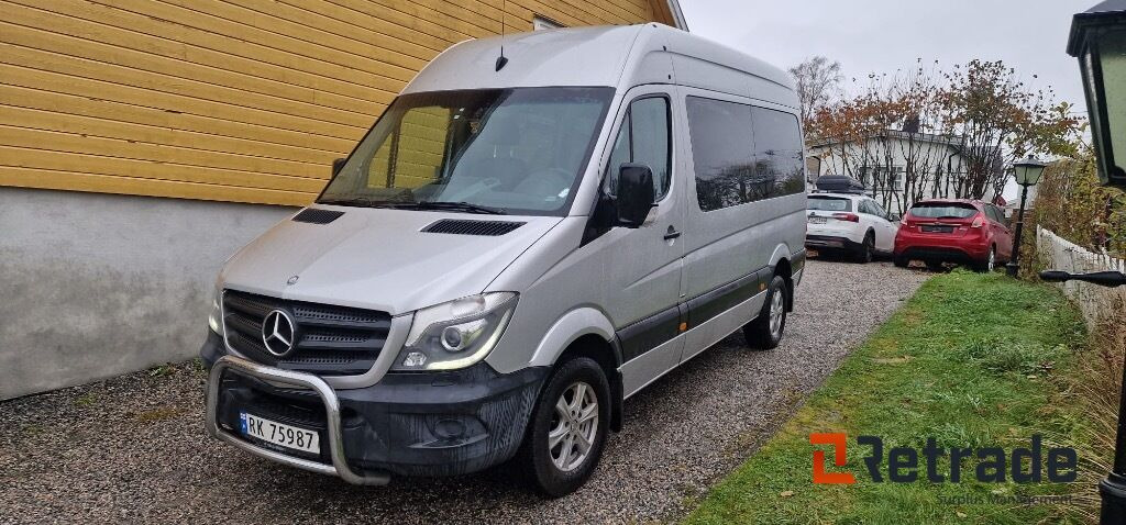 2014 Buss 10 seter MERCEDES-BENZ SPRINTER 316 EU-Godkjent - Minibús, Furgoneta de pasajeros: foto 1 2014 Buss 10 seter MERCEDES-BENZ SPRINTER 316 EU-Godkjent - Minibús, Furgoneta de pasajeros: foto 1