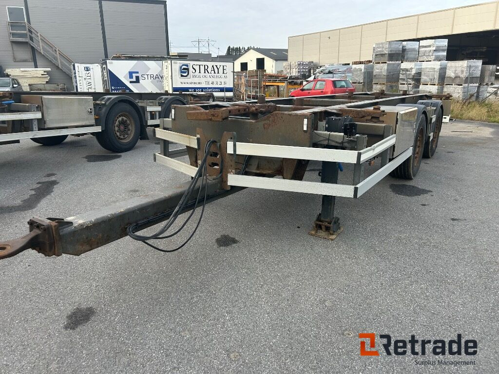 2014 Container henger F.A.G EU-Godkjent - Portacontenedore/ Intercambiable remolque: foto 1 2014 Container henger F.A.G EU-Godkjent - Portacontenedore/ Intercambiable remolque: foto 1