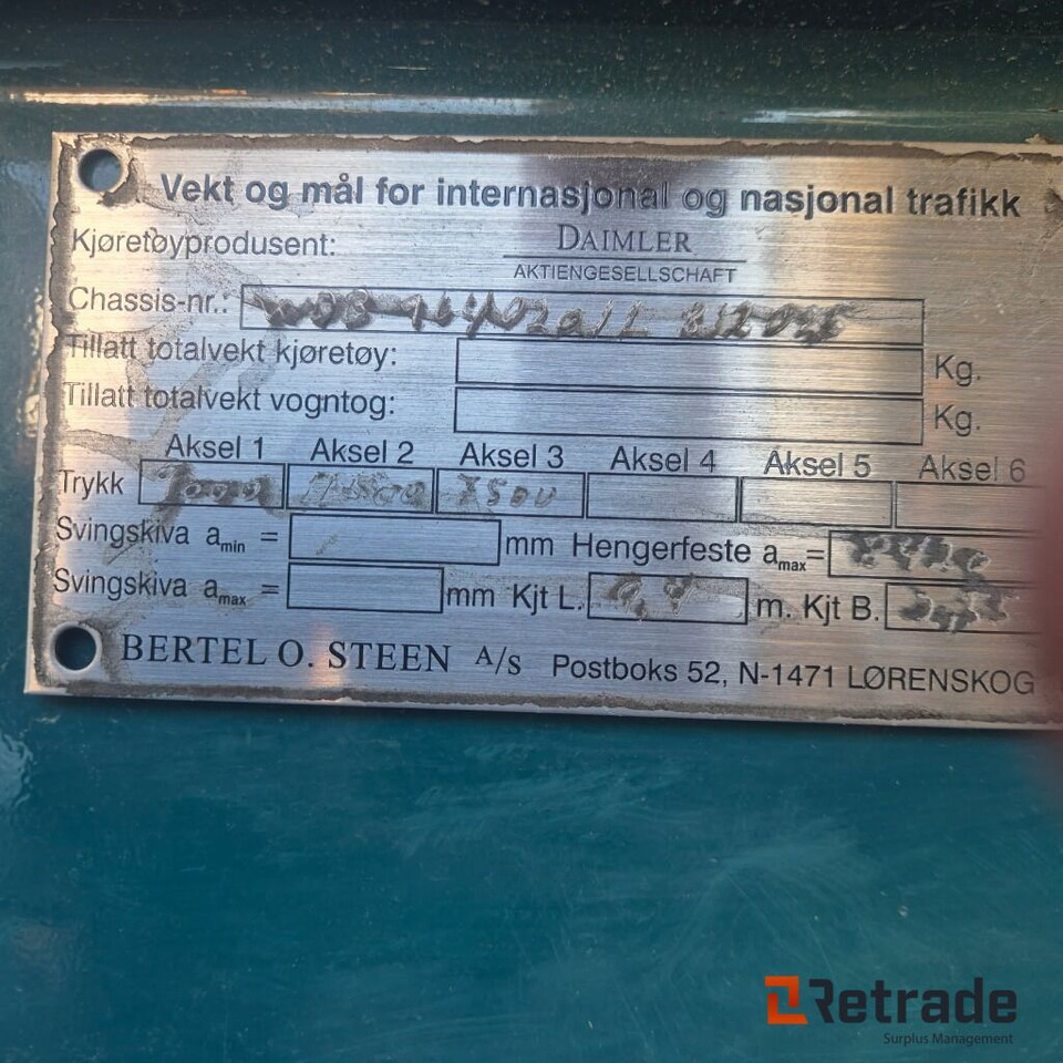 Chasis camión 2014 MERCEDES-BENZ Arocs..Lav km!: foto 35 Chasis camión 2014 MERCEDES-BENZ Arocs..Lav km!: foto 35