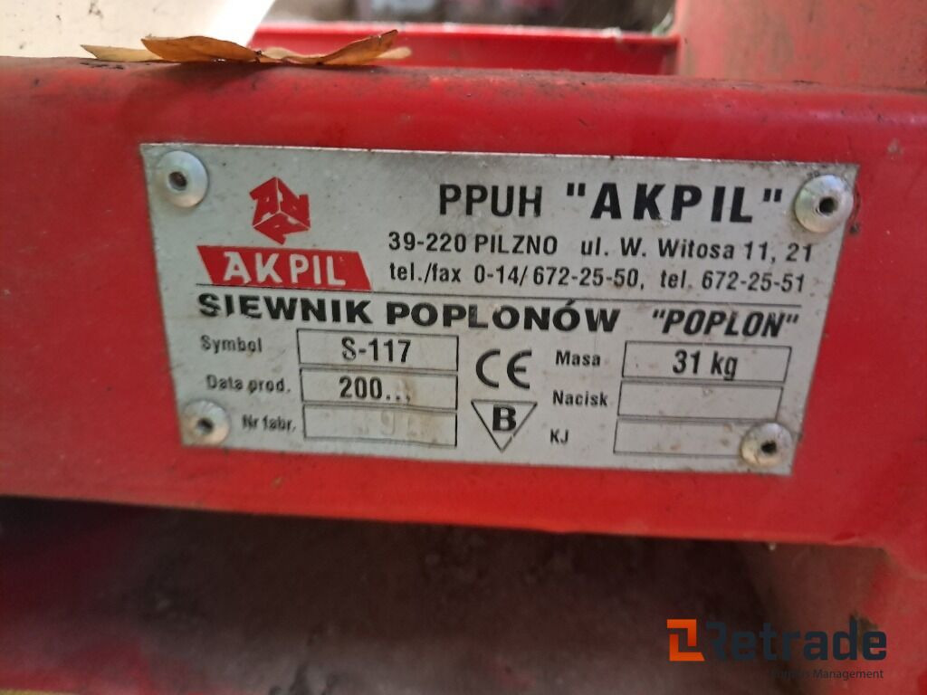 Akpil Poplon Elspreder/saltspreder - Esparcidor de sal: foto 5 Akpil Poplon Elspreder/saltspreder - Esparcidor de sal: foto 5