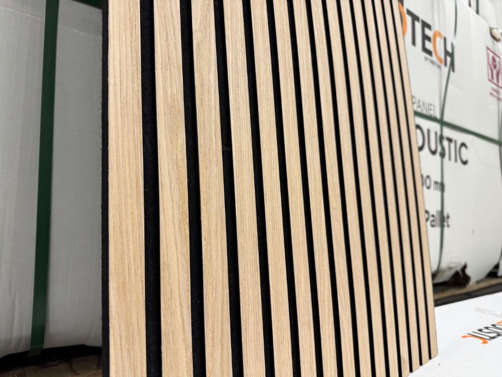 Akustikpaneler Fibrotech Light oak, 2 paller ubrugt - Equipo de construcción: foto 5 Akustikpaneler Fibrotech Light oak, 2 paller ubrugt - Equipo de construcción: foto 5