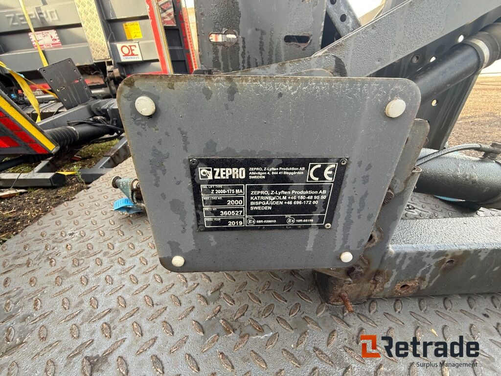 Bakgavellyft Zepro Z2000-175 MA - Trampilla elevadora: foto 5 Bakgavellyft Zepro Z2000-175 MA - Trampilla elevadora: foto 5