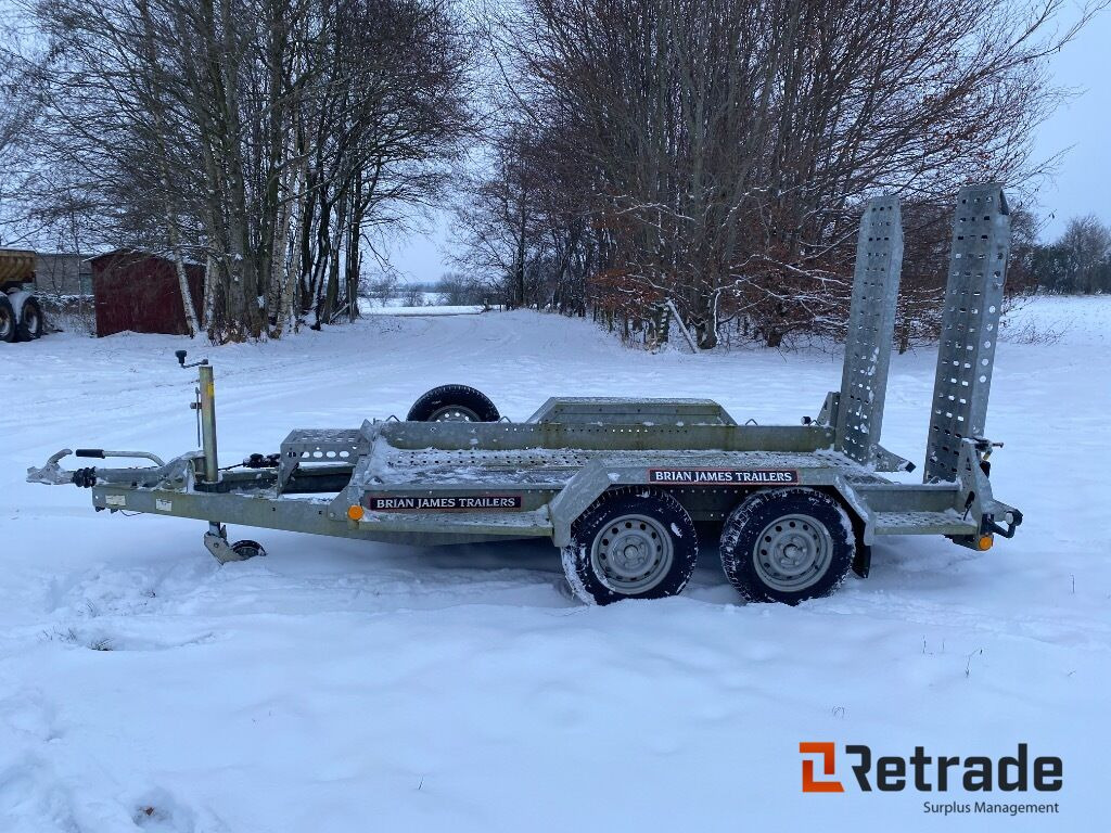 Brian James Digger Plant Maskintrailer - Remolque porta maquinaria: foto 2 Brian James Digger Plant Maskintrailer - Remolque porta maquinaria: foto 2