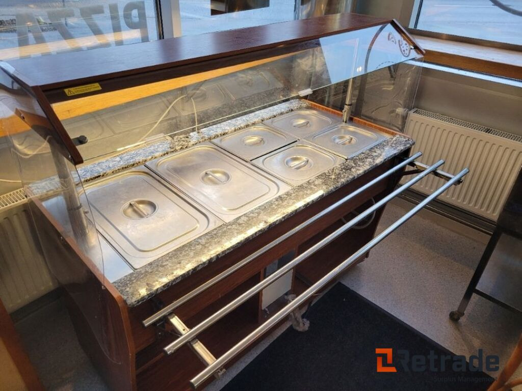 Buffevagn varm 4 GN 1/1 Ljus RTR-1490L - Equipamiento para restaurantes: foto 1 Buffevagn varm 4 GN 1/1 Ljus RTR-1490L - Equipamiento para restaurantes: foto 1
