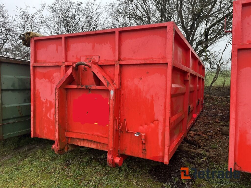 Container Container Høje sider Rød - Equipo de construcción: foto 1 Container Container Høje sider Rød - Equipo de construcción: foto 1