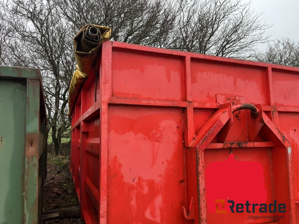 Container Container Høje sider Rød - Equipo de construcción: foto 4 Container Container Høje sider Rød - Equipo de construcción: foto 4