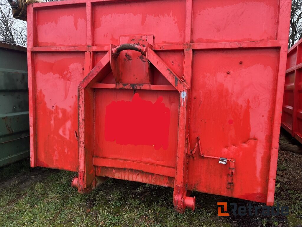 Container Container Høje sider Rød - Equipo de construcción: foto 2 Container Container Høje sider Rød - Equipo de construcción: foto 2