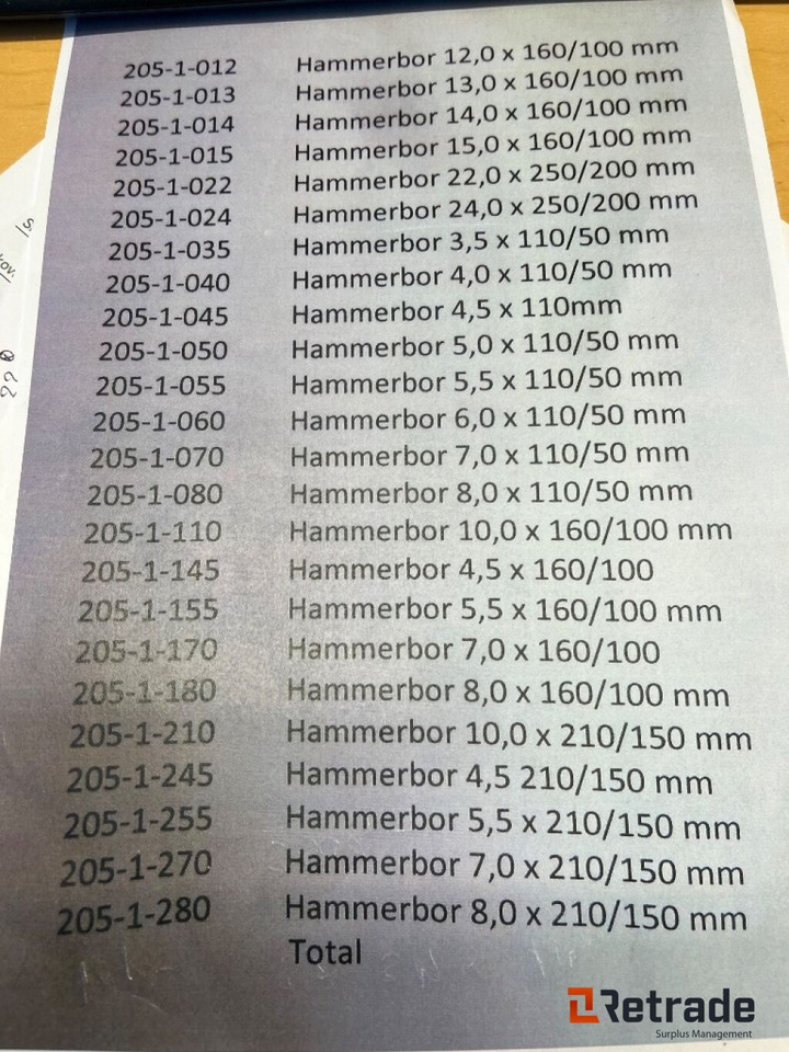 Forskelligt udstyr LOT med SDS BOR SDS BOR NYT - Herramienta/ Equipo: foto 4 Forskelligt udstyr LOT med SDS BOR SDS BOR NYT - Herramienta/ Equipo: foto 4