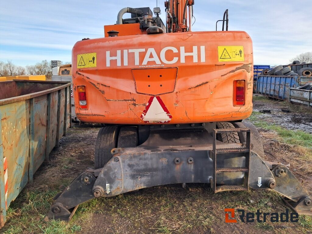 Gravemaskine Hitachi ZX 140W-3 - Excavadora de ruedas: foto 5 Gravemaskine Hitachi ZX 140W-3 - Excavadora de ruedas: foto 5