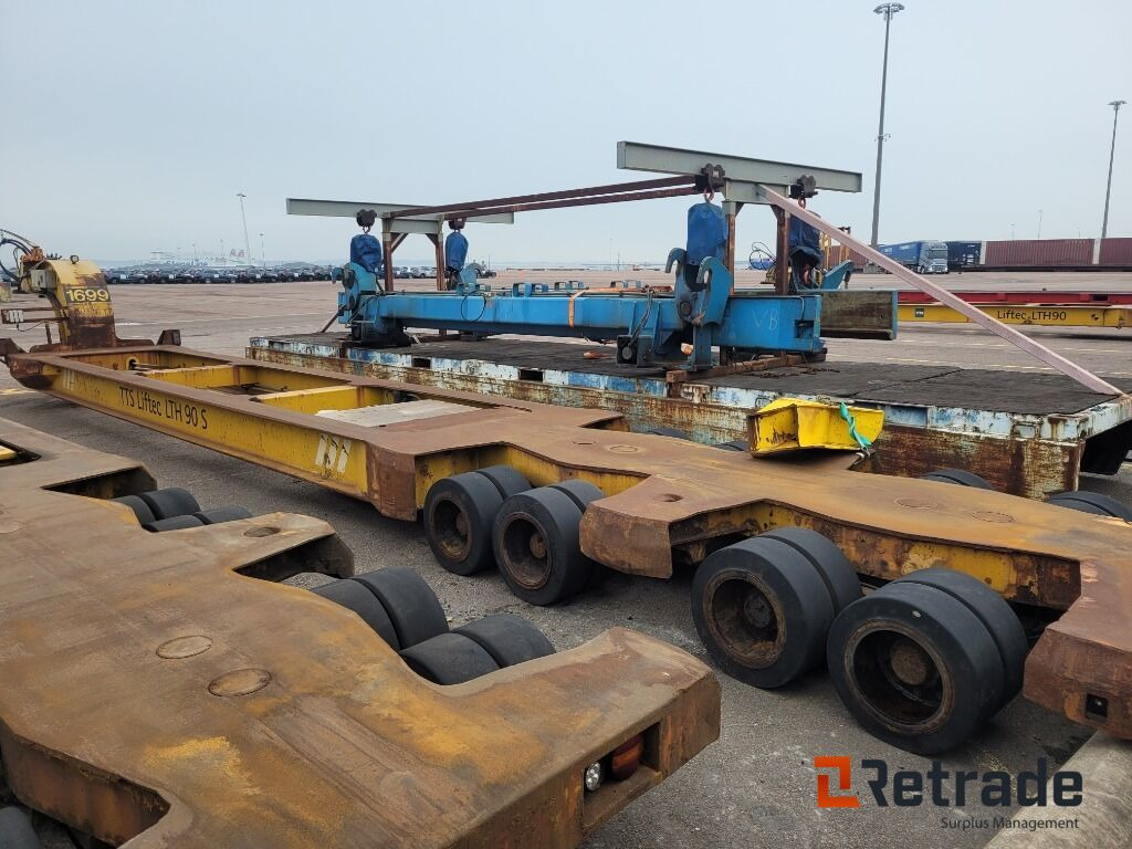 Hamntrailer TranslifterTTS Liftec LTH90 - Góndola rebajadas semirremolque: foto 3 Hamntrailer TranslifterTTS Liftec LTH90 - Góndola rebajadas semirremolque: foto 3
