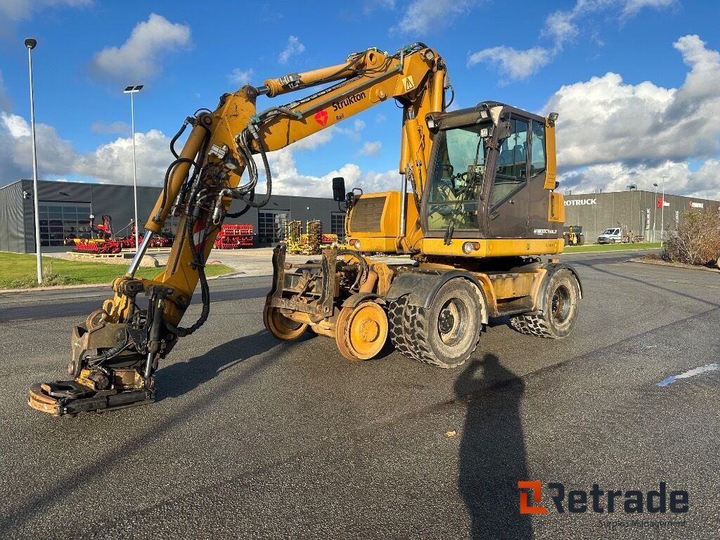 Hydrema M1600C - 2 Rail hjulgravemaskine - Excavadora de ruedas: foto 2 Hydrema M1600C - 2 Rail hjulgravemaskine - Excavadora de ruedas: foto 2