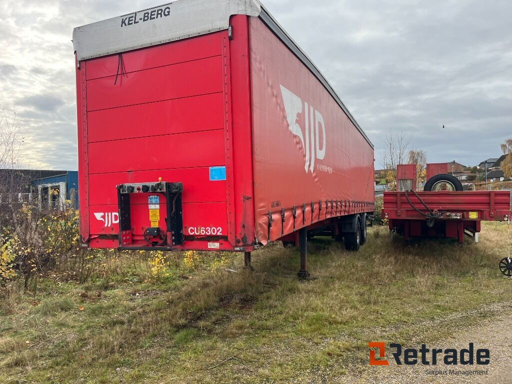 Lastbiltrailer KELBERG D500V- 7100 lukket trailer. - Semirremolque lona: foto 1 Lastbiltrailer KELBERG D500V- 7100 lukket trailer. - Semirremolque lona: foto 1