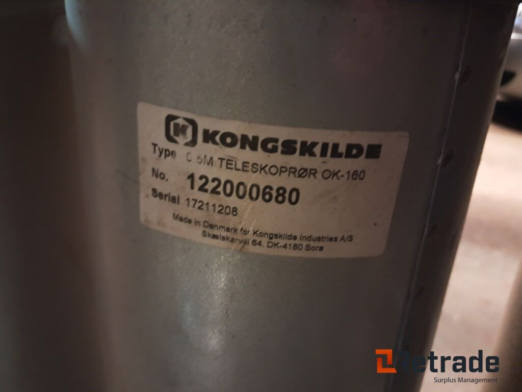 Equipo poscosecha Lot med rør til Korntransport Kongskilde Ø160mm: foto 10 Equipo poscosecha Lot med rør til Korntransport Kongskilde Ø160mm: foto 10