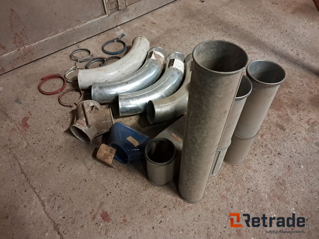 Lot med rør til Korntransport Kongskilde Ø160mm - Equipo poscosecha: foto 4 Lot med rør til Korntransport Kongskilde Ø160mm - Equipo poscosecha: foto 4