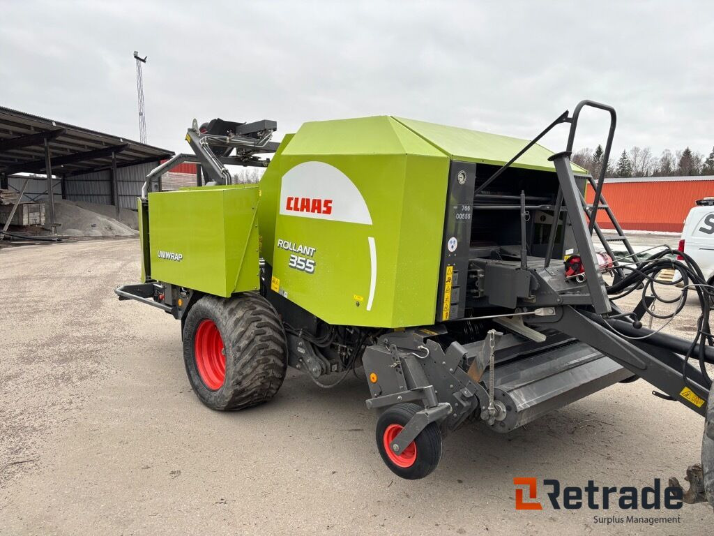 Rundbalspress Claas Rollant 355 - Maquinaria agrícola: foto 1 Rundbalspress Claas Rollant 355 - Maquinaria agrícola: foto 1