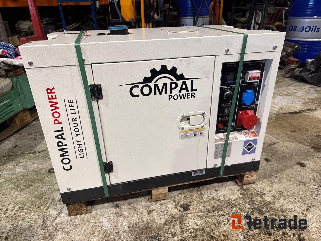 Generator COMPAL Power VG-R110 - Maquinaria de construcción: foto 1 Generator COMPAL Power VG-R110 - Maquinaria de construcción: foto 1