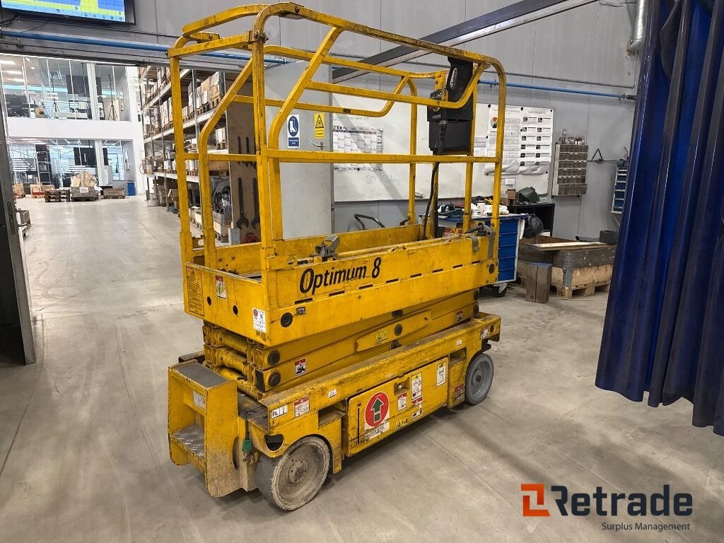 Sakselift Haulotte Optimum 8 - 8 meter / scissor lift - Maquinaria de construcción: foto 1 Sakselift Haulotte Optimum 8 - 8 meter / scissor lift - Maquinaria de construcción: foto 1