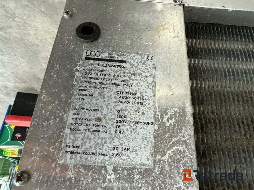 LUVATA ECO varmeoverførselskølere (A0025025) - Maquinaria industrial: foto 4 LUVATA ECO varmeoverførselskølere (A0025025) - Maquinaria industrial: foto 4