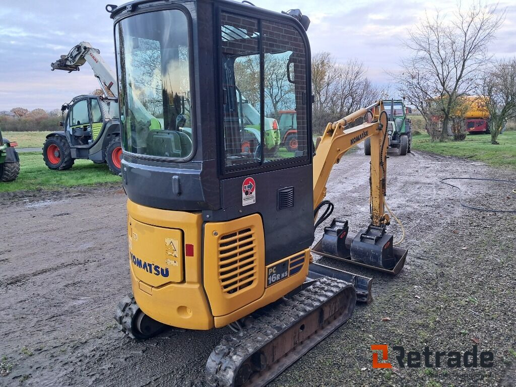 Minigraver Komatsu PC16R-3HS Lavt timetal! - Miniexcavadora: foto 4 Minigraver Komatsu PC16R-3HS Lavt timetal! - Miniexcavadora: foto 4