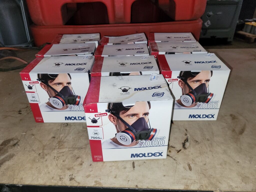 Moldex Series 7000 halvmask 9 st strl M - Herramienta/ Equipo: foto 2 Moldex Series 7000 halvmask 9 st strl M - Herramienta/ Equipo: foto 2