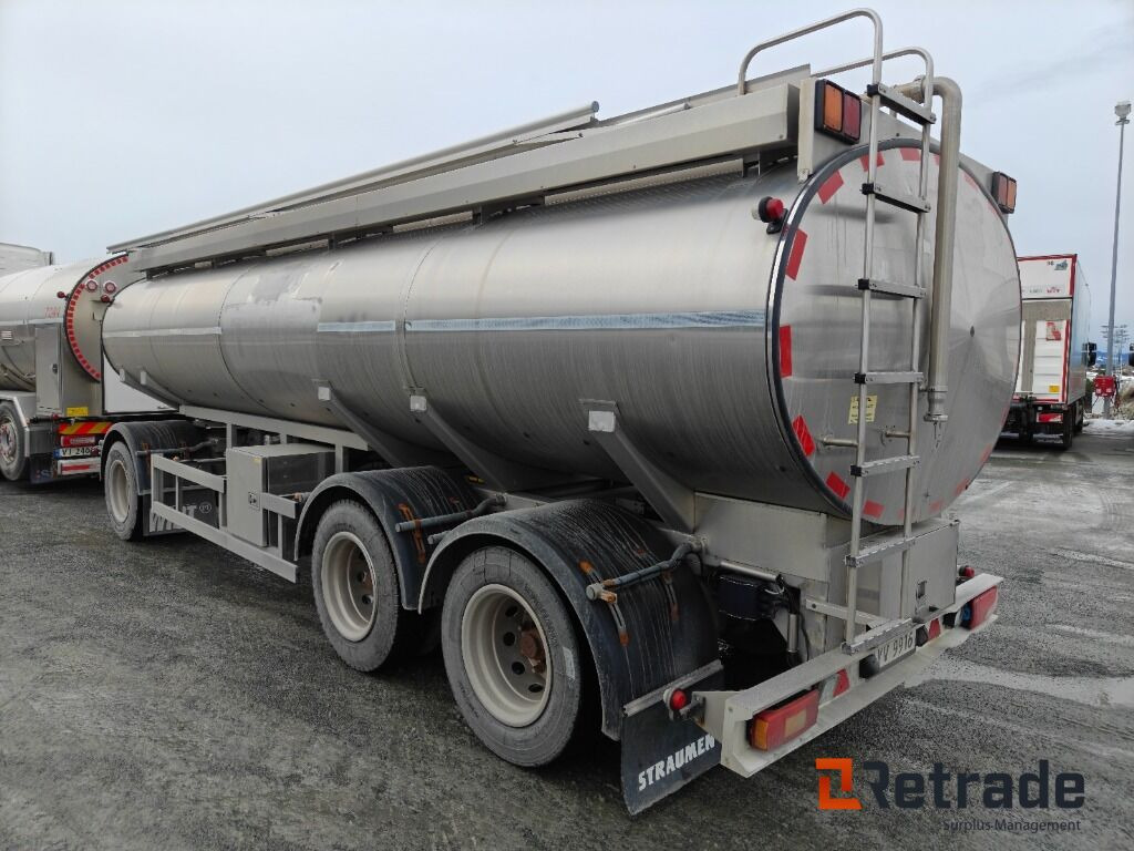 Rustfri Tank Henger, Skala, 19000L - Cisterna remolque: foto 3 Rustfri Tank Henger, Skala, 19000L - Cisterna remolque: foto 3