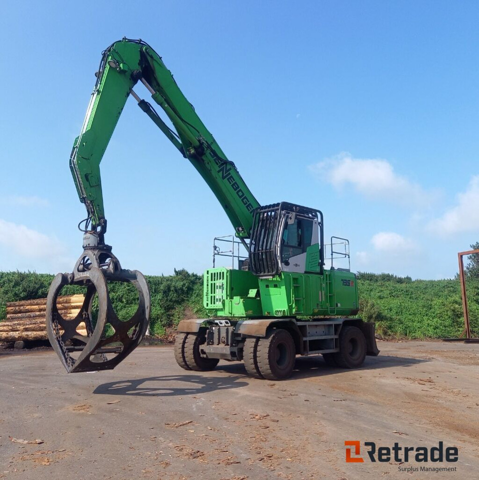 Sennebogen 735 E Hjullæsser. - Manipulador de materiales: foto 1 Sennebogen 735 E Hjullæsser. - Manipulador de materiales: foto 1