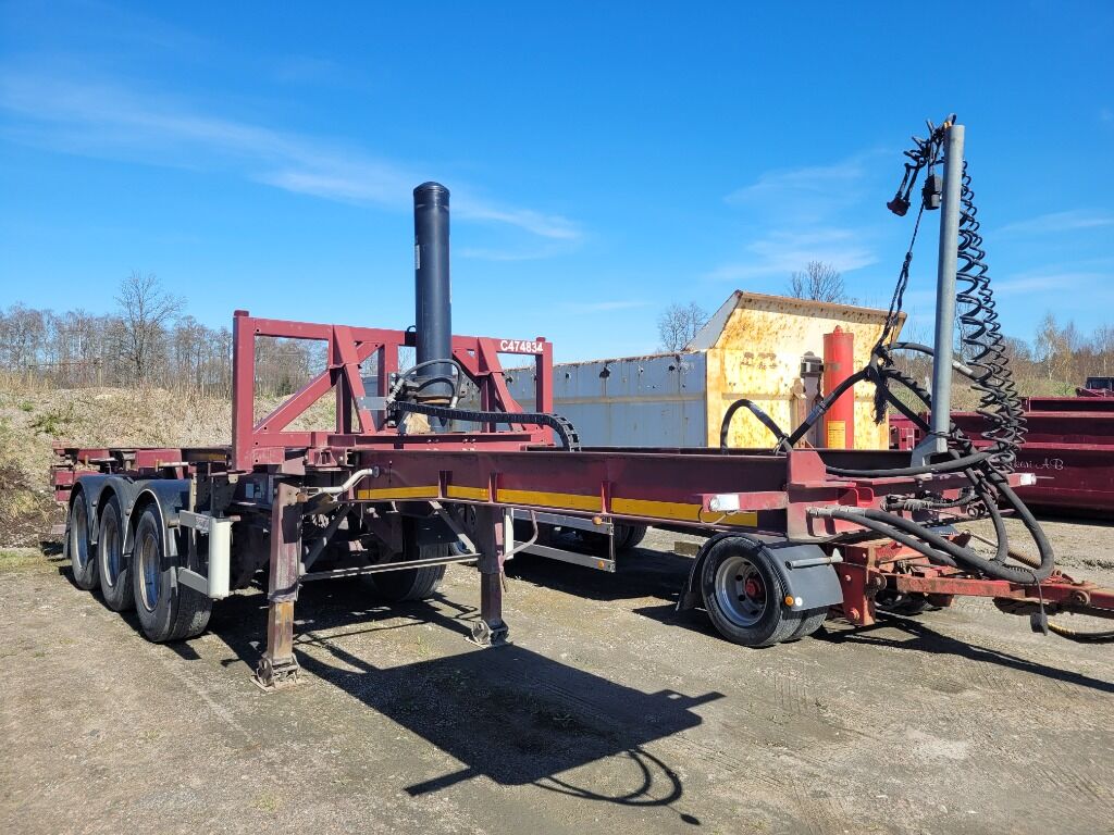 Tipptrailer för container 20-30 fot Dennison -2018 - Volquete semirremolque: foto 2 Tipptrailer för container 20-30 fot Dennison -2018 - Volquete semirremolque: foto 2