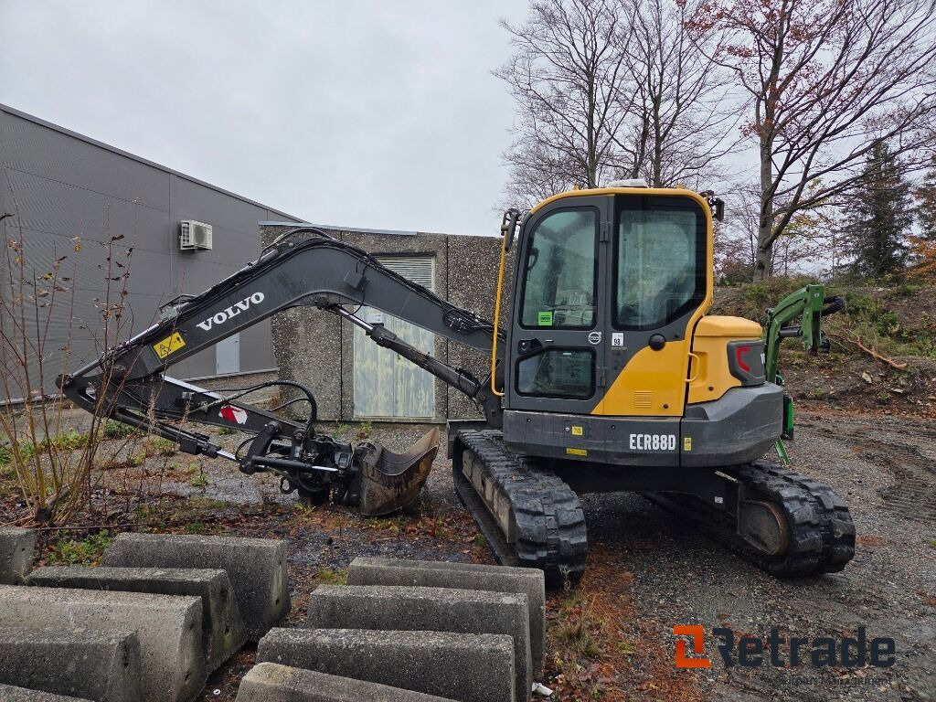 VOLVO ECR 88 2016 MOD ROTORTILT 3 BUCKET 2268 HOURS - Excavadora de cadenas: foto 1 VOLVO ECR 88 2016 MOD ROTORTILT 3 BUCKET 2268 HOURS - Excavadora de cadenas: foto 1