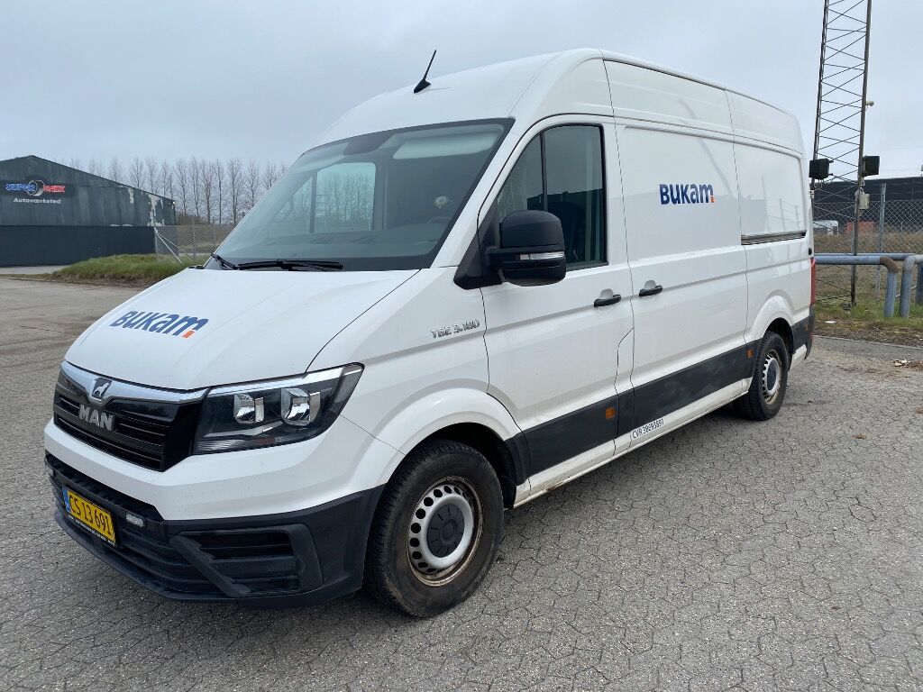 MAN TGE 3.180 Varebil / Årgang 2020 / Km 70290 - Vehículo comercial ligero: foto 1 MAN TGE 3.180 Varebil / Årgang 2020 / Km 70290 - Vehículo comercial ligero: foto 1