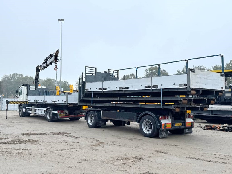 DAF CF400 + 17m Palfinger Crane / kran + Trailer - Multibasculante camión, Camión grúa: foto 3 DAF CF400 + 17m Palfinger Crane / kran + Trailer - Multibasculante camión, Camión grúa: foto 3